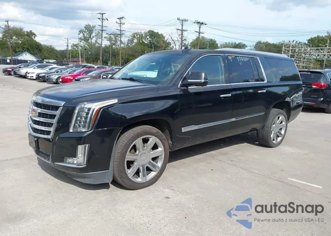 2017 Cadillac Escalade Esv Premium Luxury z USA, uszkodzony, nr VIN 1GYS4JKJ4HR236421